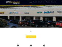 Tablet Screenshot of jwhconstruction.com